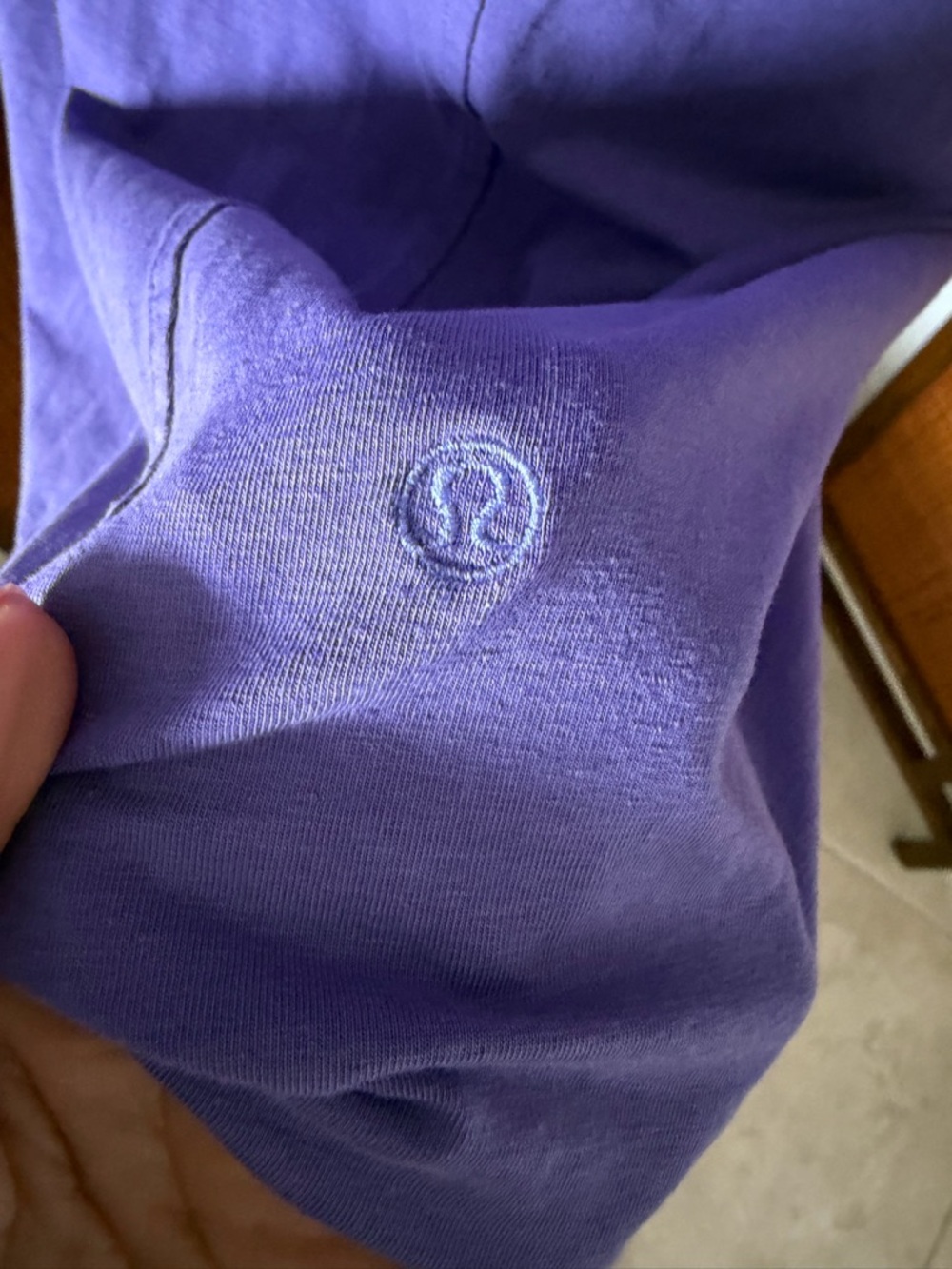Lululemon Classic-Fit Cotton-Blend Scoop Dress Charged Indigo size 10 - Picture 6 of 8